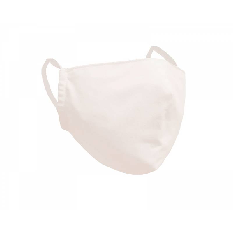 Ochranné rúško z bavlny, dámske-M, biela Ochranné rúško z bavlny, dámske-M, biela